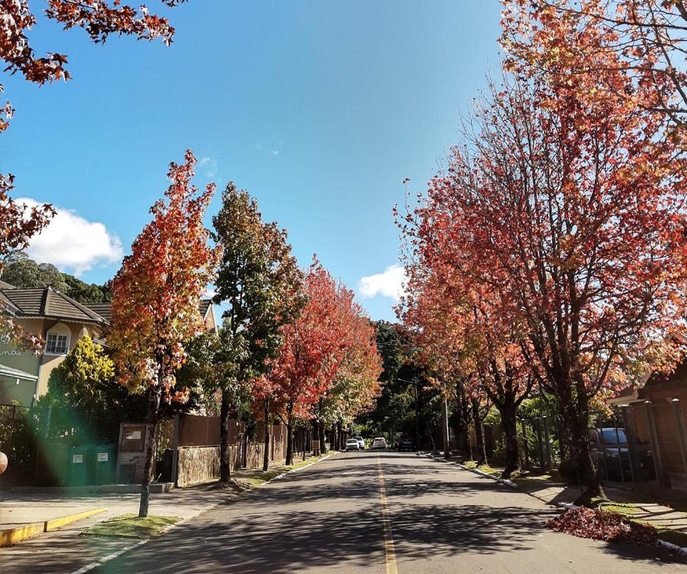 Suite Em Gramado, Proxima A Avenida Das Hortencias מראה חיצוני תמונה